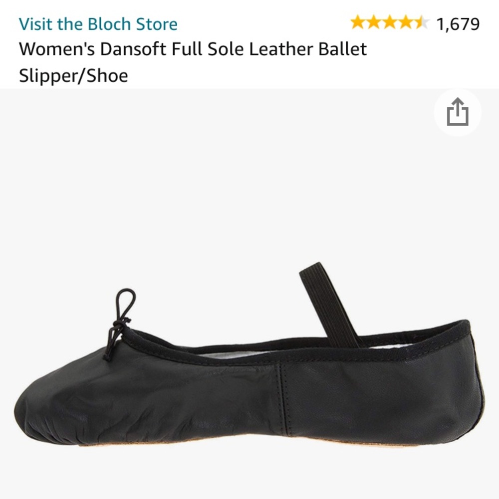 Bloch Dansoft Full Sole Leather Ballet Slipper